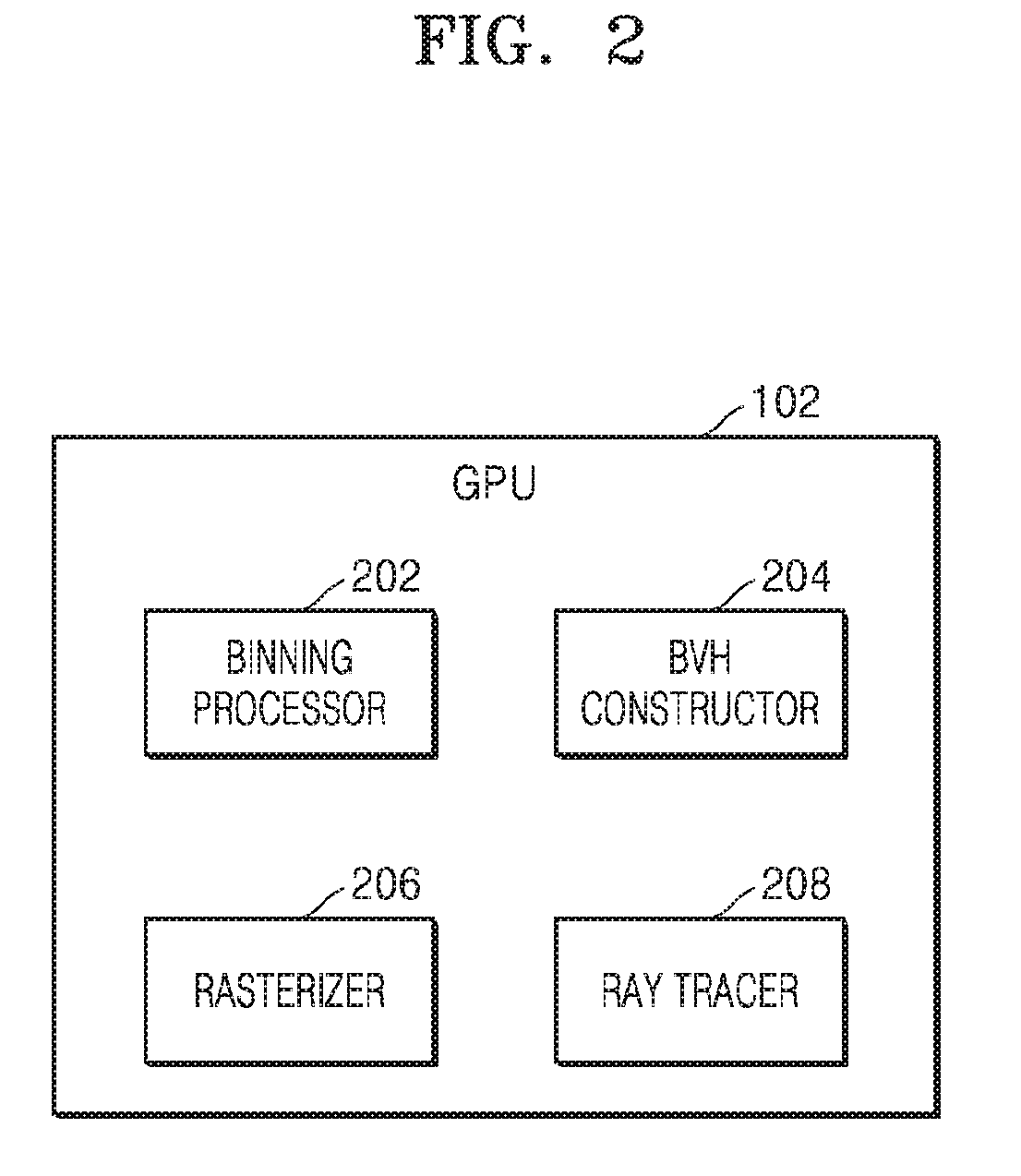 System and method of constructing bounding volume hierarchy tree