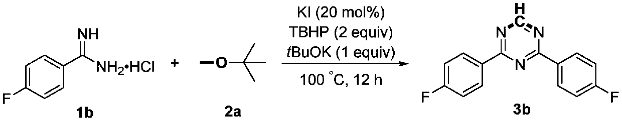 A kind of preparation method of 2,4-disubstituted-1,3,5-triazine