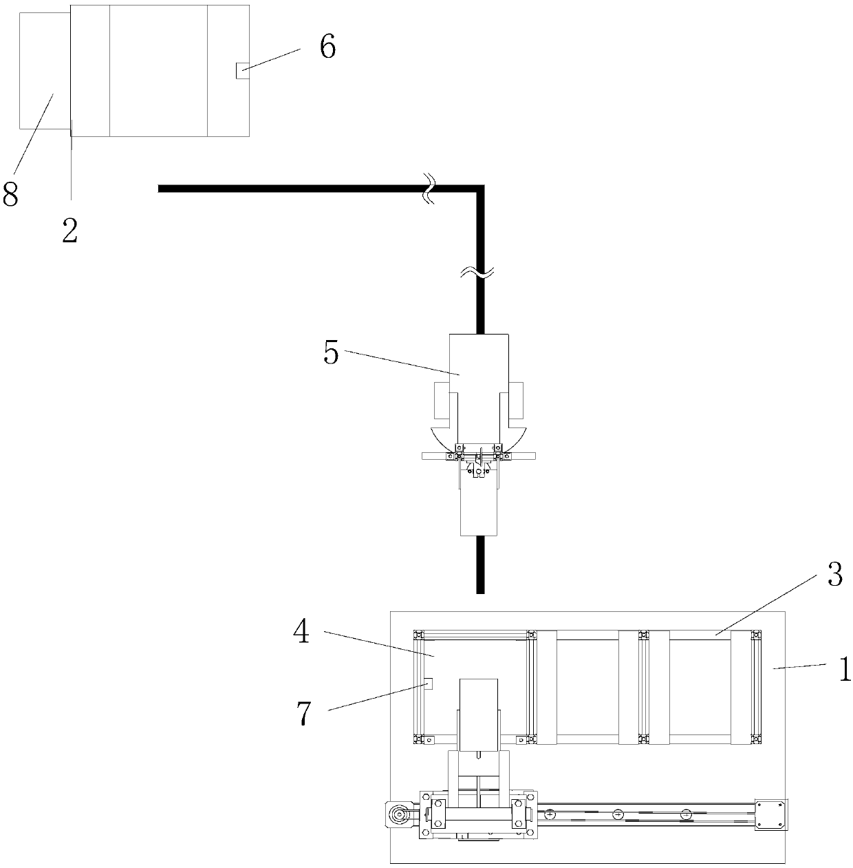 Intelligent logistics transiting system and control method thereof