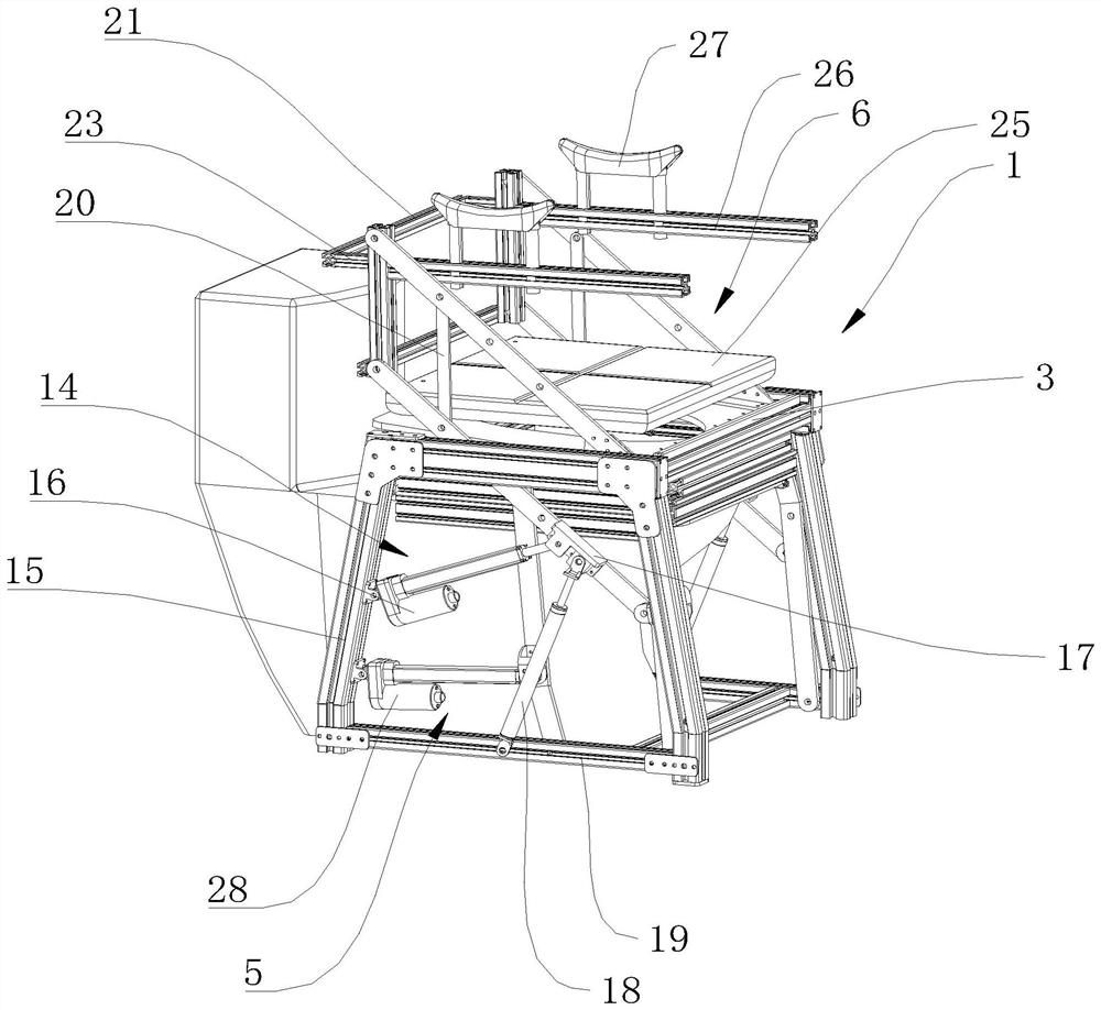 Inclined-pushing assisting type defecation-promoting elderly-helping chair