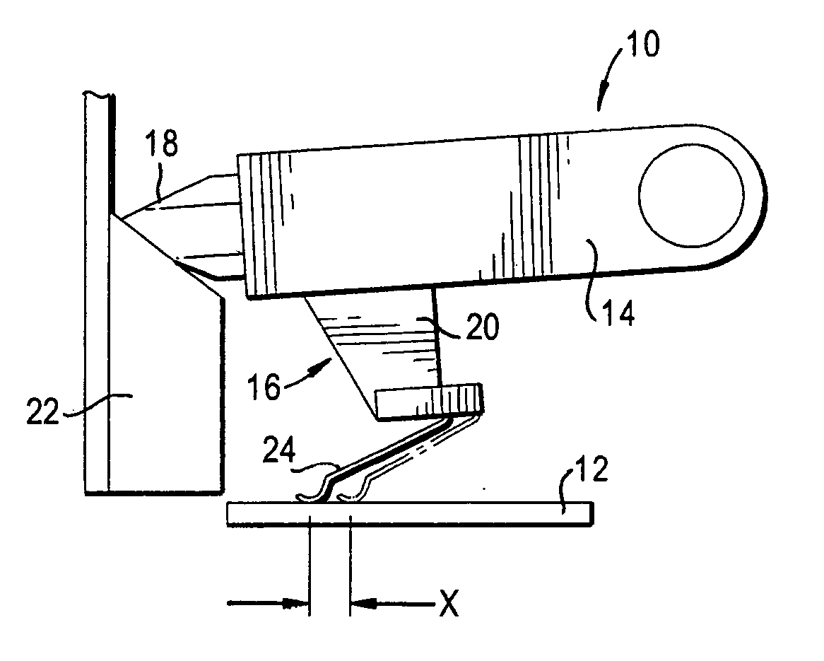 Plunger contact assembly for an automobile control stalk