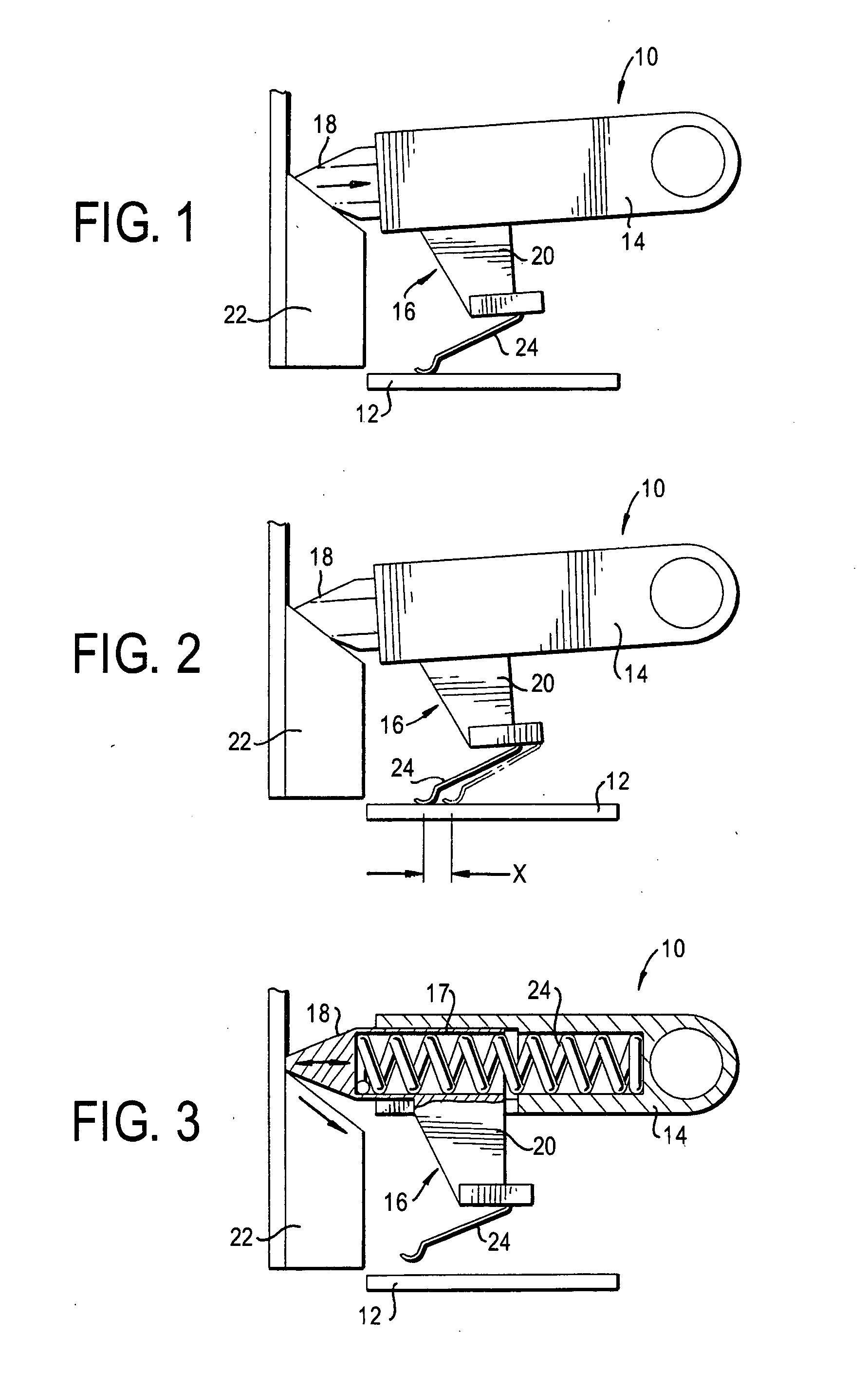 Plunger contact assembly for an automobile control stalk