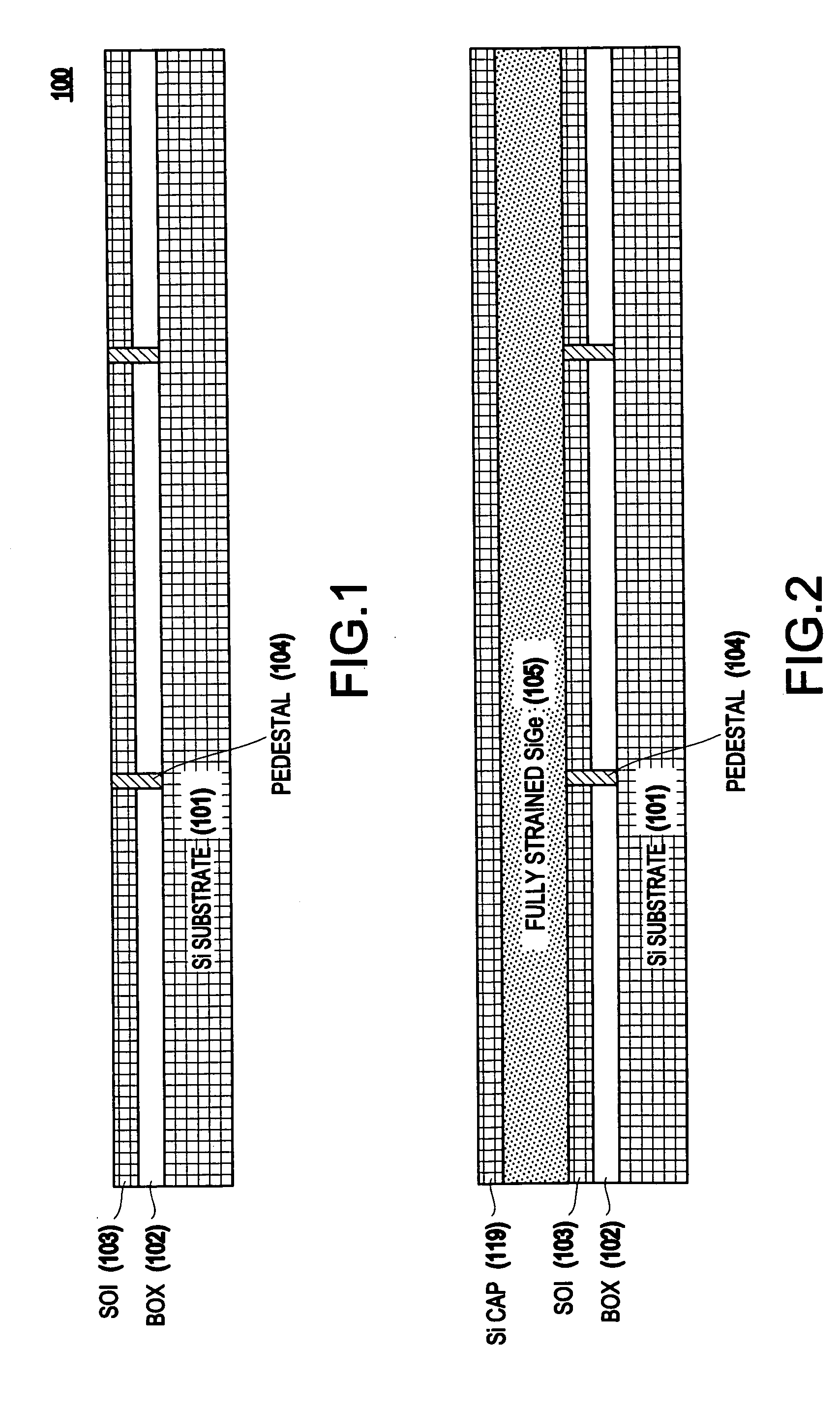 Strained-silicon-on-insulator single-and double-gate MOSFET and method for forming the same