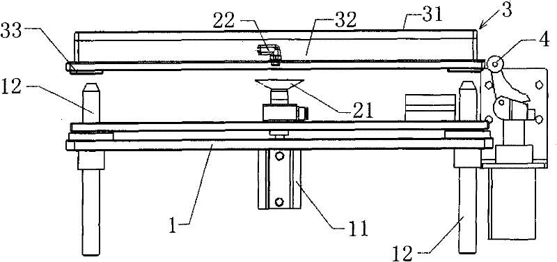 A tape vacuum pasting mechanism