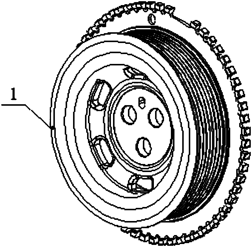 Crankshaft pulley assembly