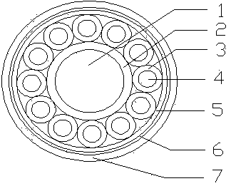High-performance soft-type cable-carrier optical cable and manufacturing method of high-performance soft-type cable-carrier optical cable