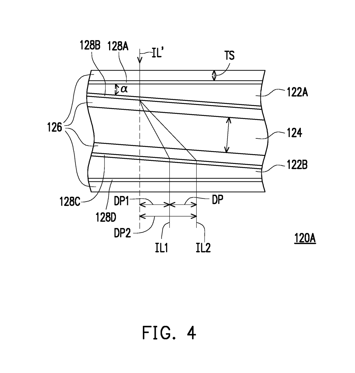 Optical element and display device