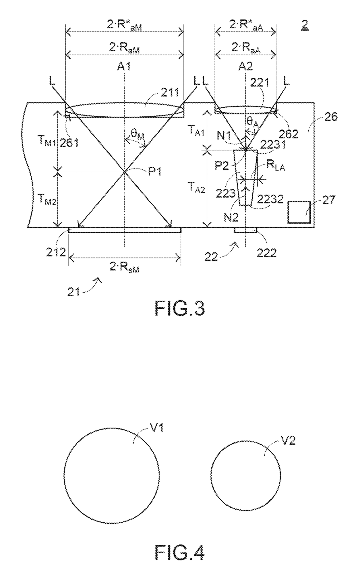 Imaging-capturing and light-sensing optical apparatus