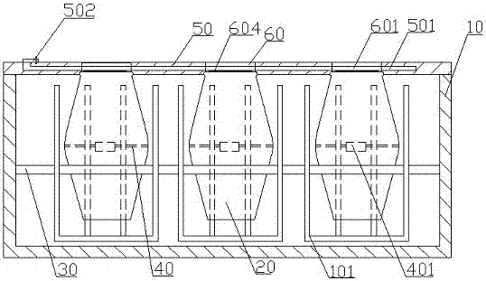 Fermented soybean fermentation device