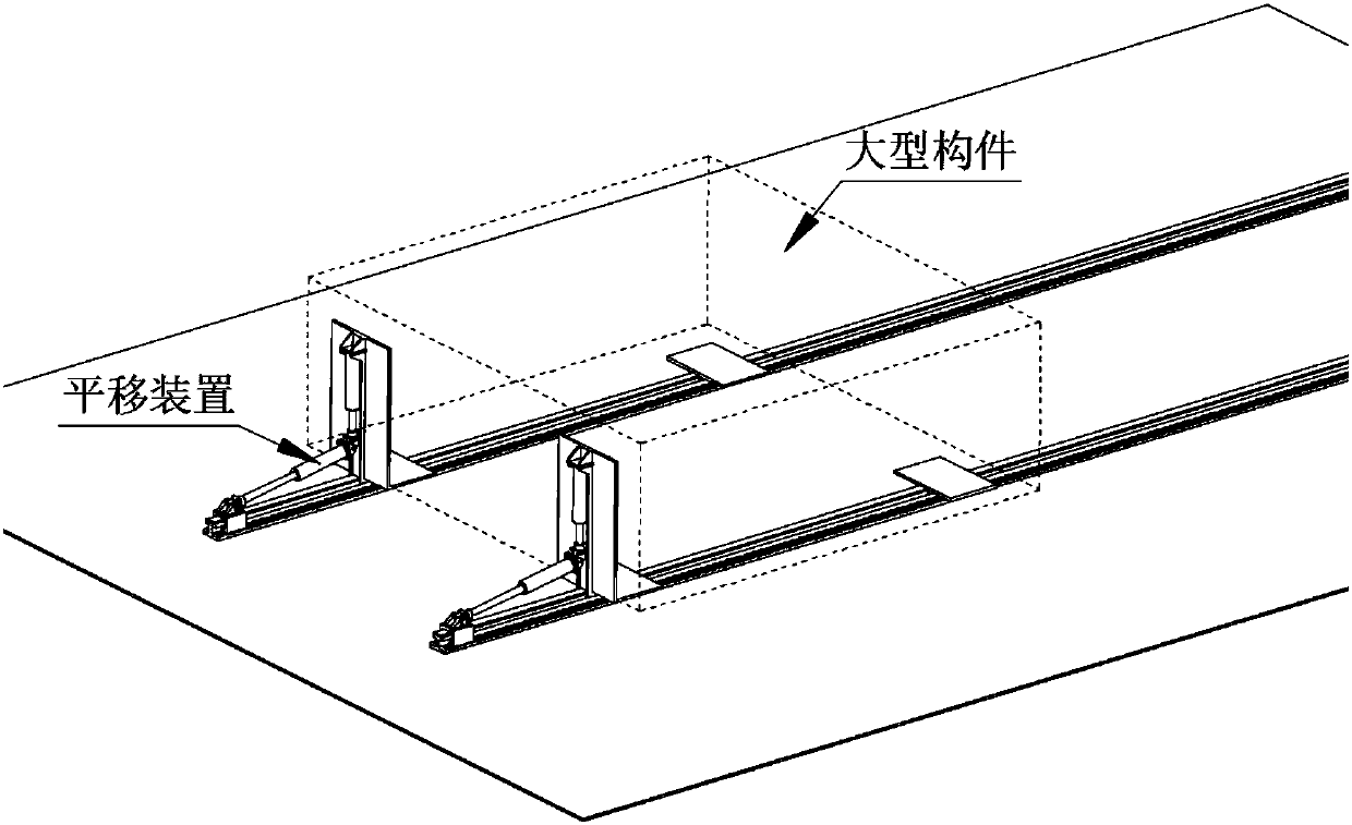 A large component translation device and method