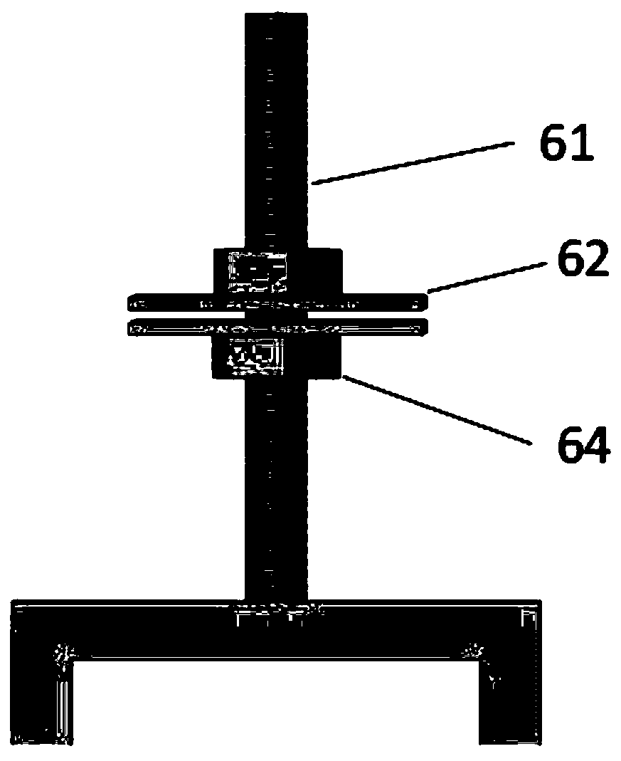 Transformer substation building wall pipeline laying device