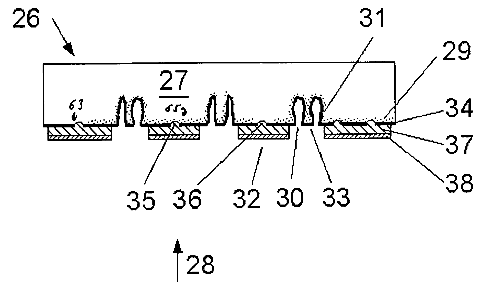 Rear contact solar cell and method for making same