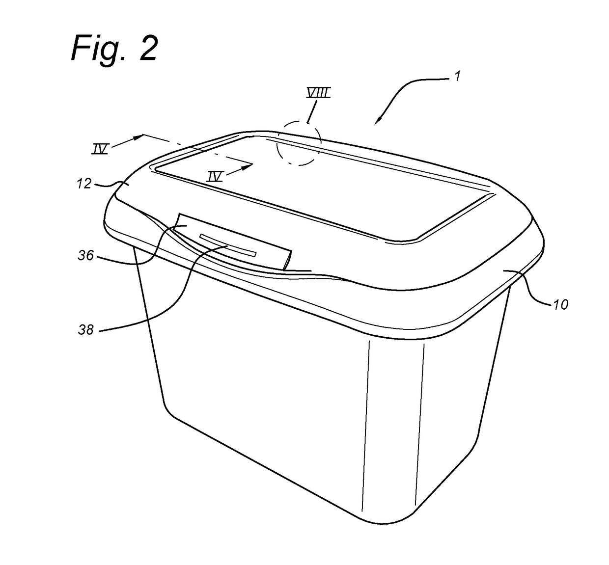 Package With Two-Part Hinge