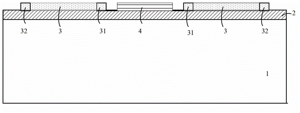 Micro machining method for bulk silicon for forming cavity structure of MEMS (micro-electromechanical systems) thermopile detector