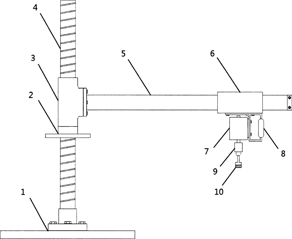 Hand-operated tea tray engraving plane milling apparatus