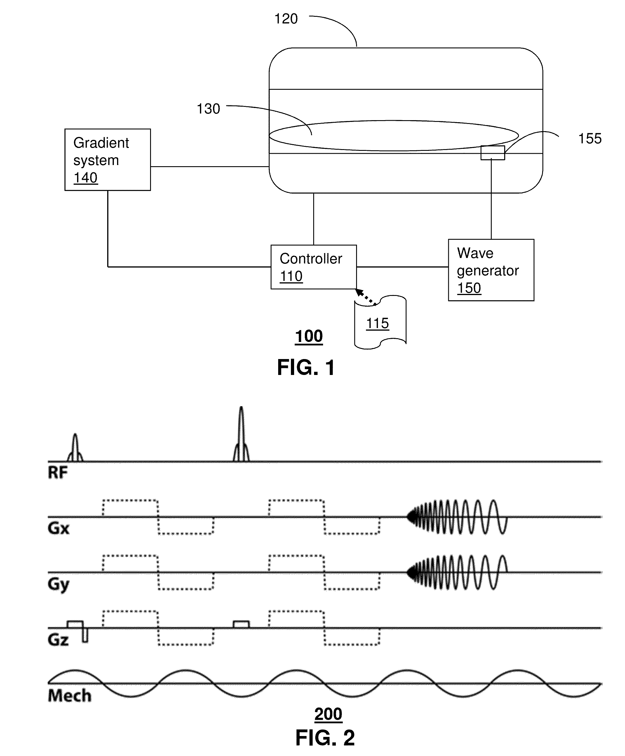 Method and system for multi-shot spiral magnetic resonance elastography pulse sequence
