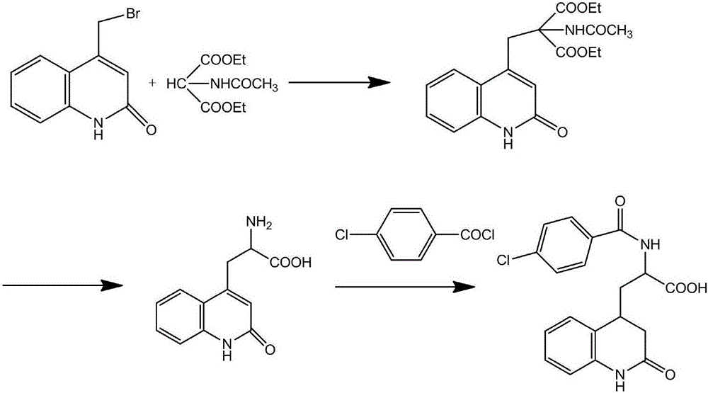 Process for synthesizing rebamipide
