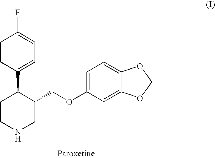 Preparation of paroxetine involving novel intermediates