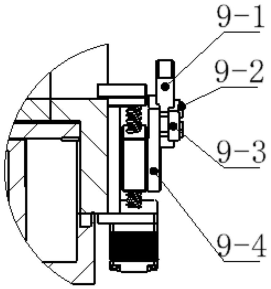 Internal turning device and method for heat insulation layer of low-temperature pipeline