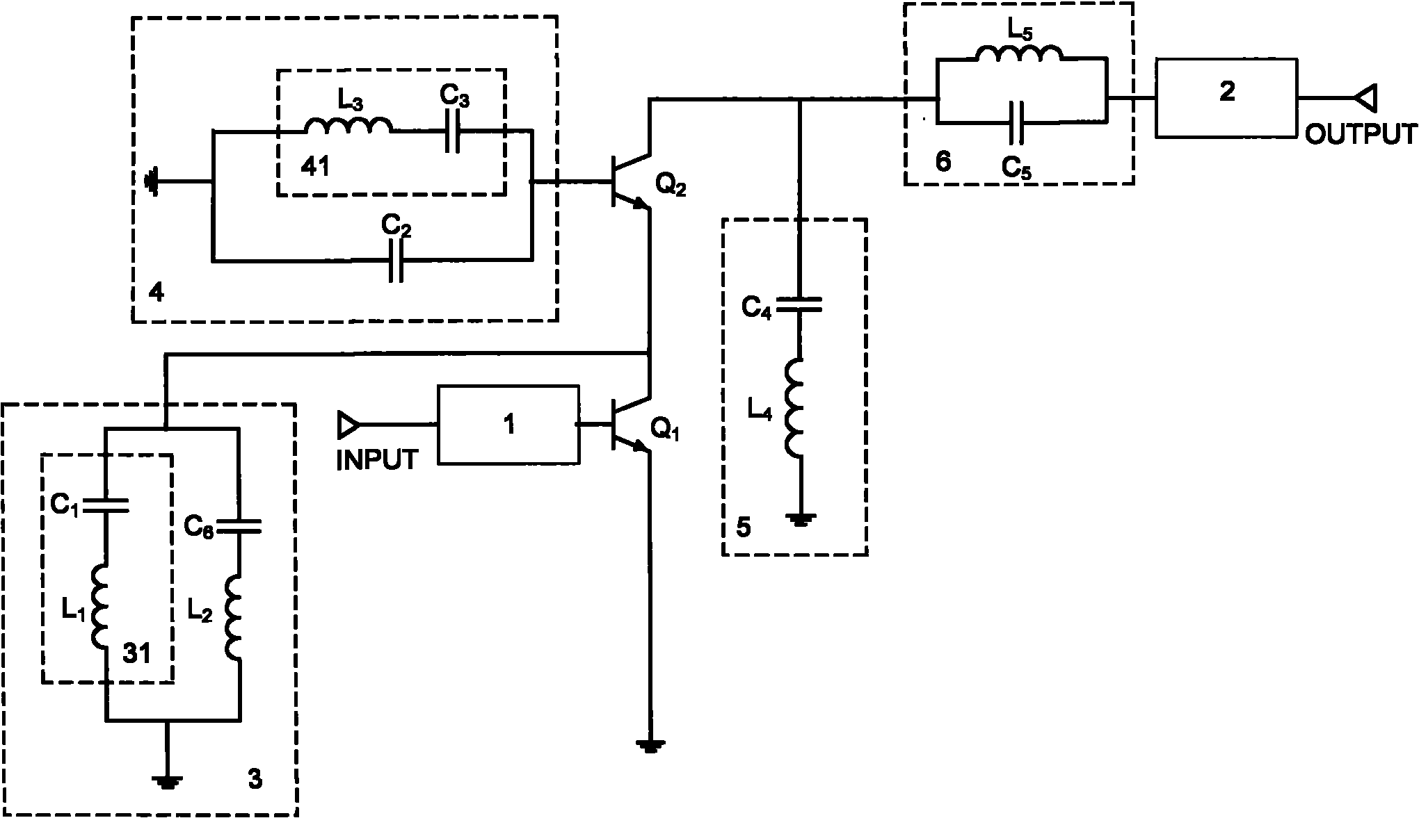 Cascode power amplifier with improved efficiency and linearity