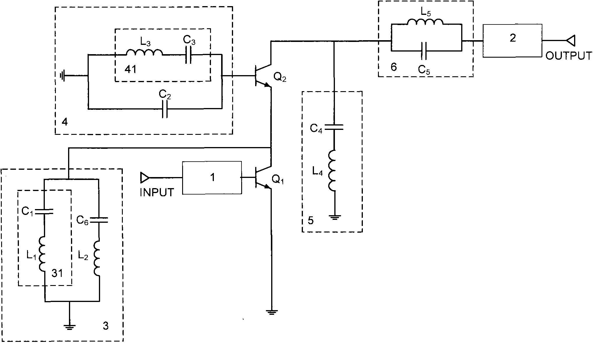 Cascode power amplifier with improved efficiency and linearity