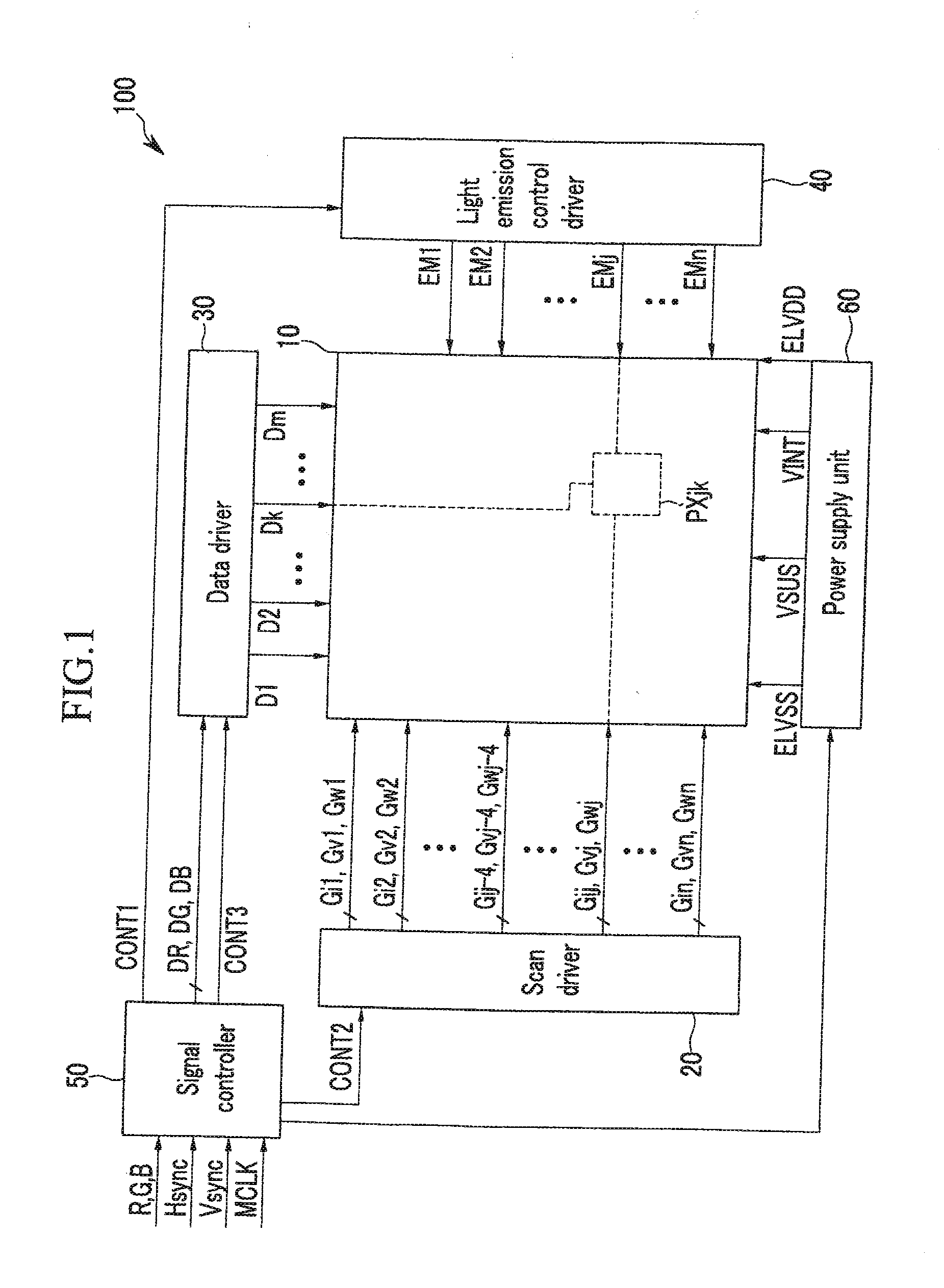 Pixel, display device using the same, and driving method thereof