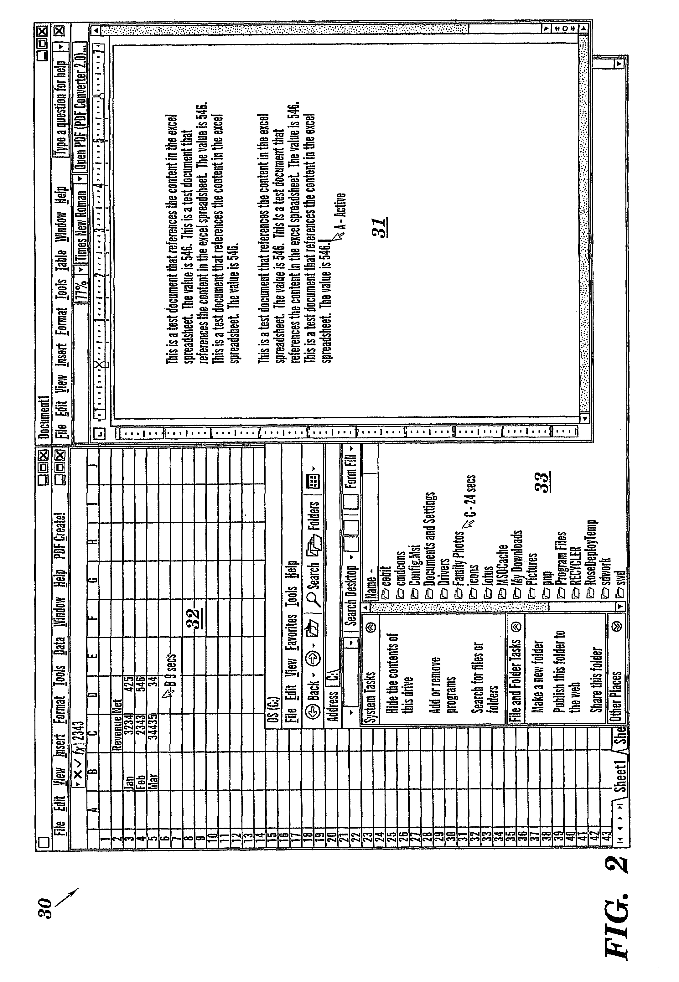 Method and system for managing a multi-focus remote control session