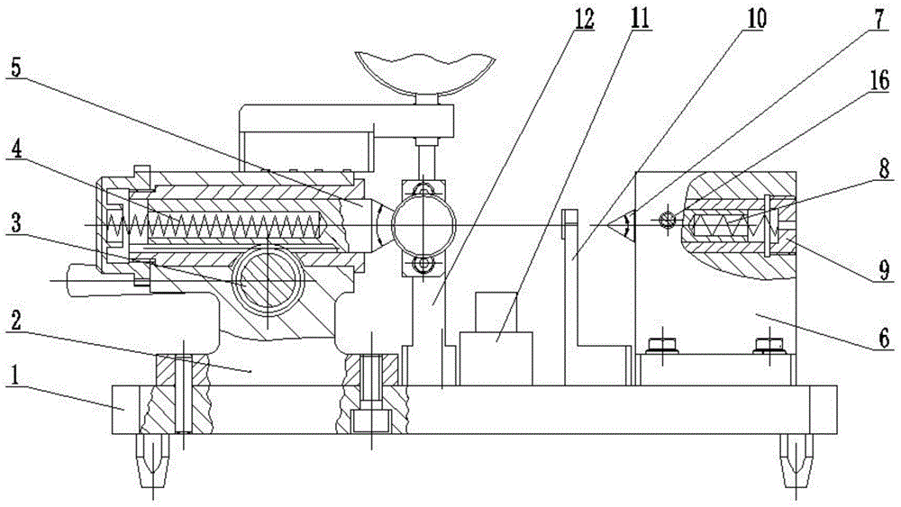 Fixation apparatus for stator blade profile and journal bounce detection