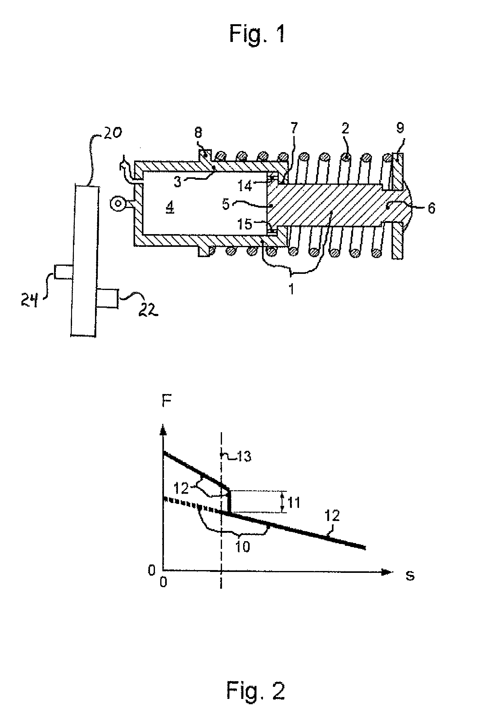 Spring Device At A Swivelable Hatch of A Motor Vehicle