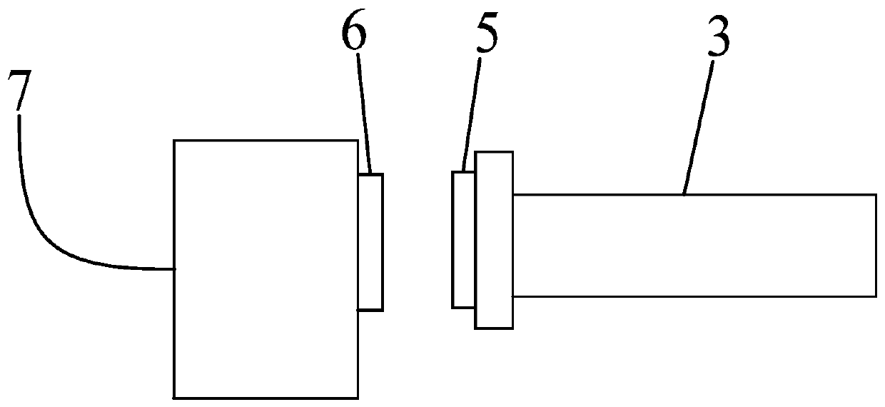 Testing device for friction power generator