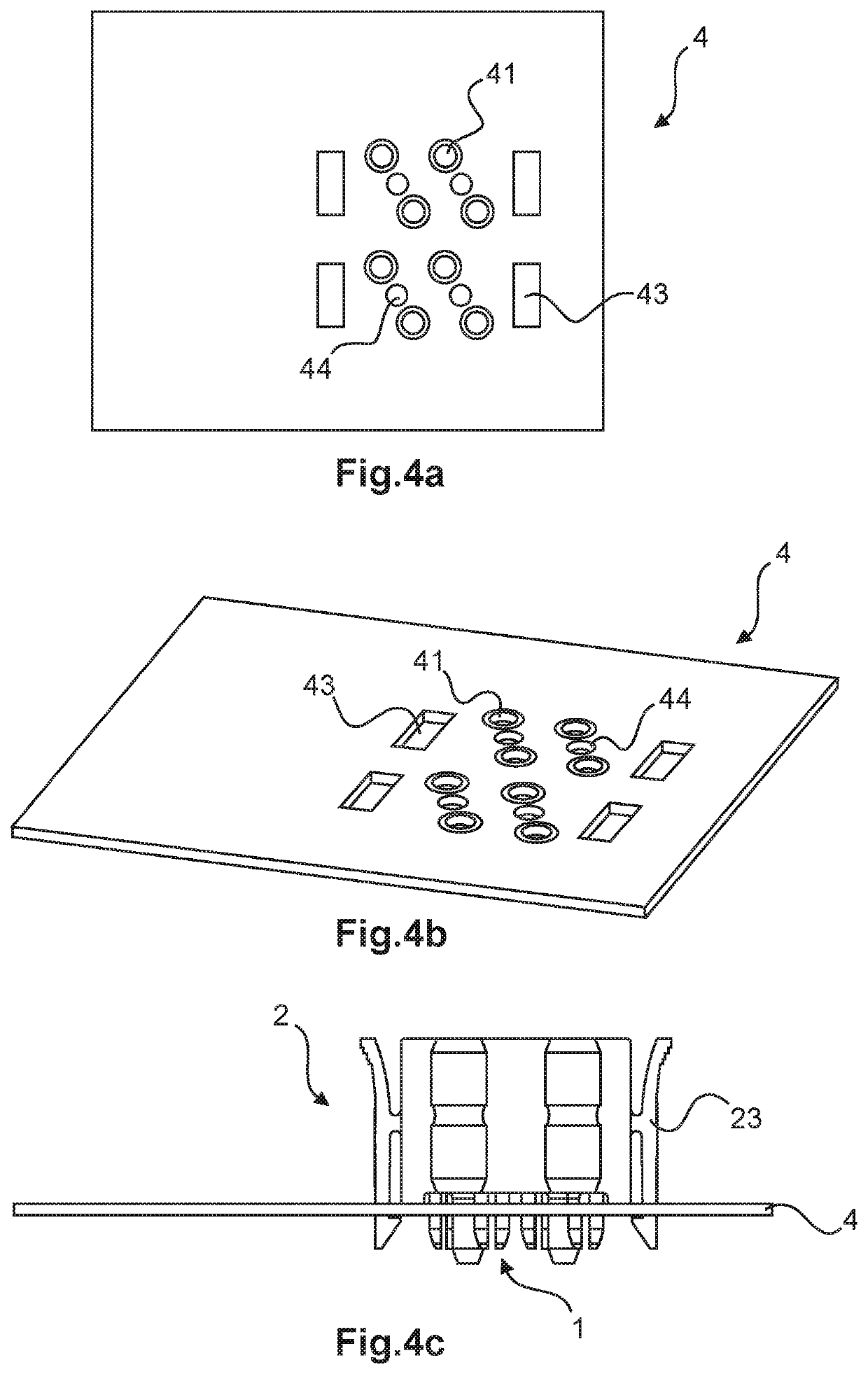 Printed circuit board plug-in connection