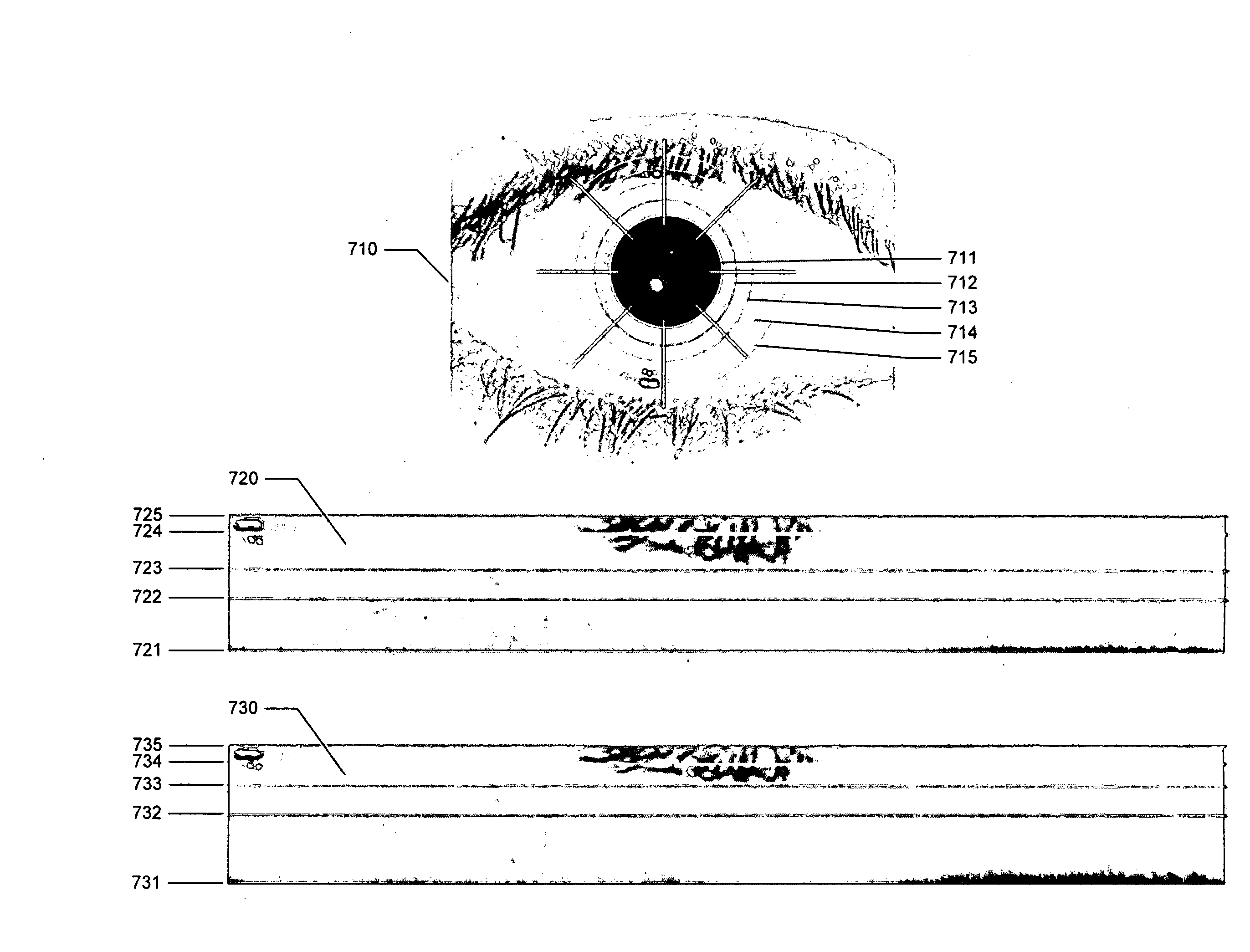 Computationally Efficient Feature Extraction and Matching Iris Recognition