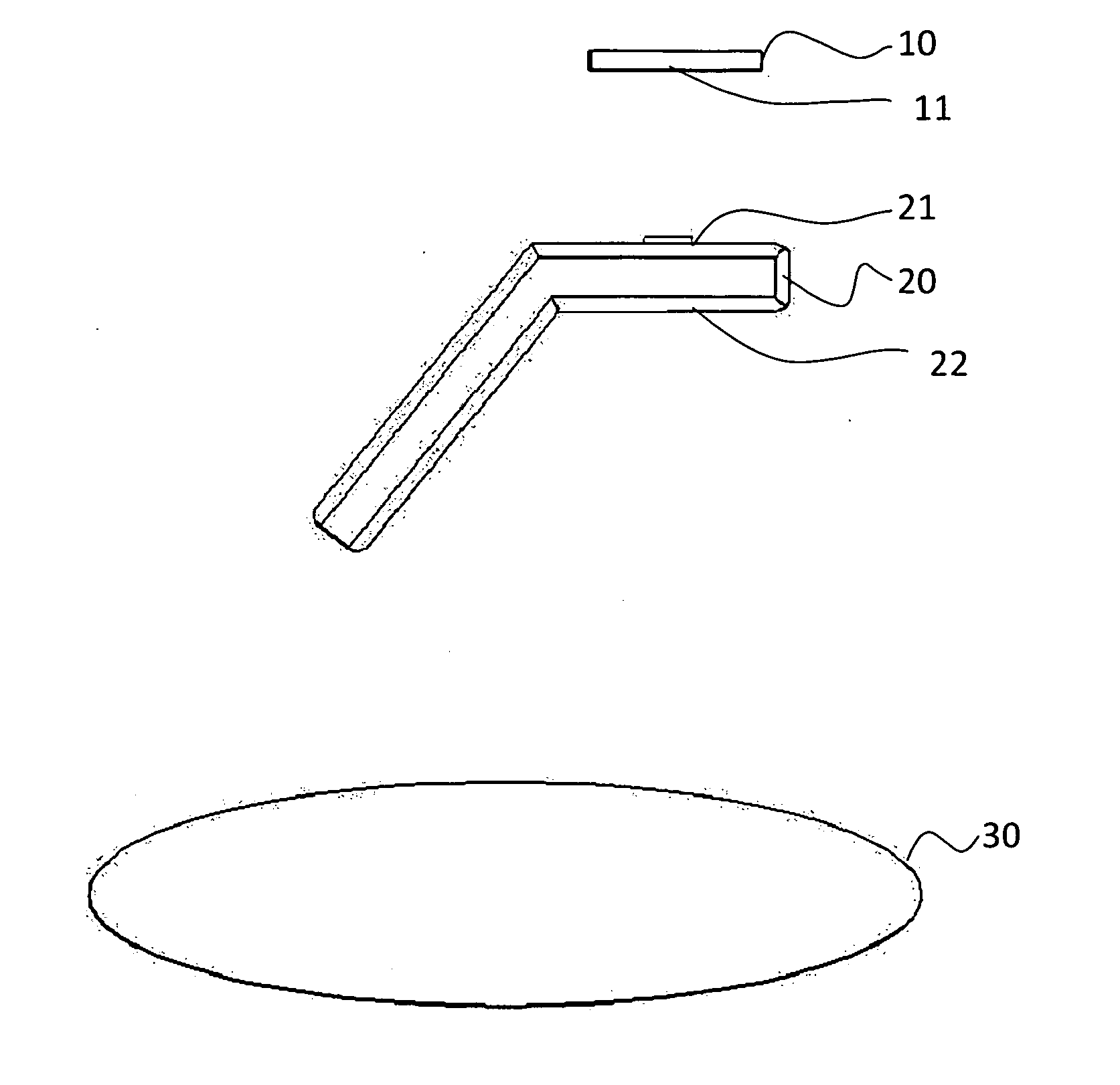 Method and apparatus for testing water quality using a cell-phone application, mirror and plastic bag