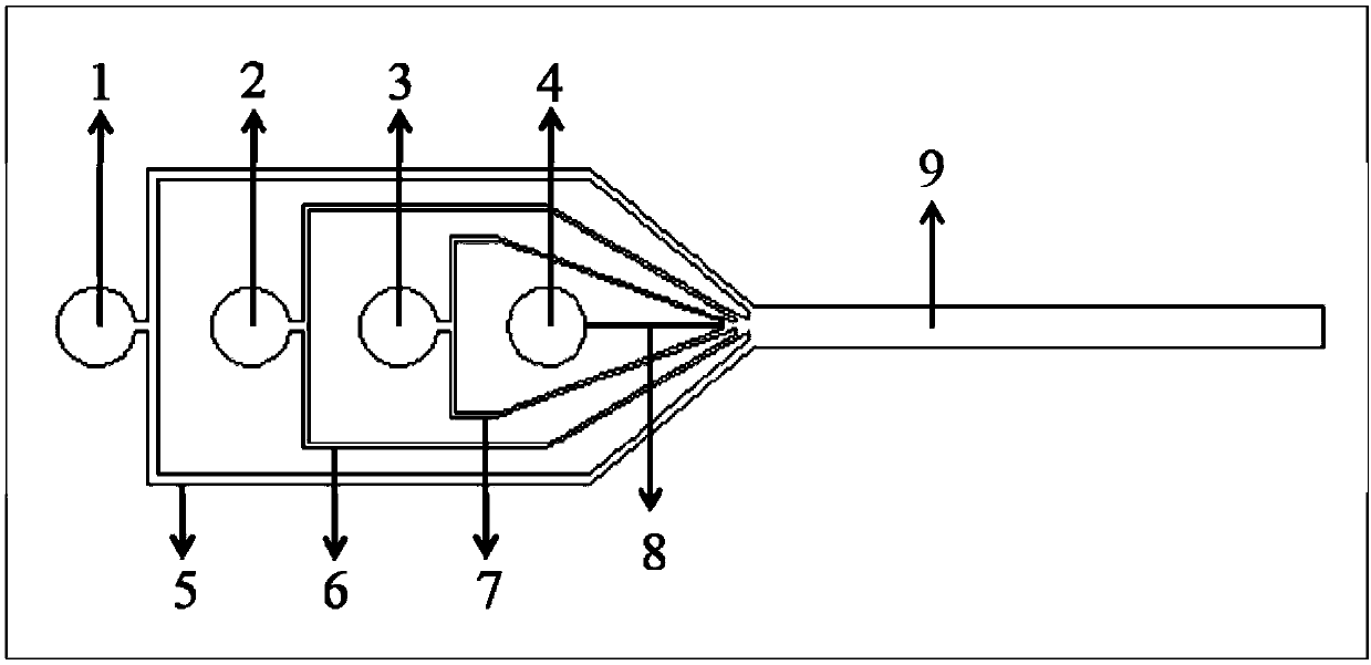 Preparation method of cell-entrapped ultrathin cavity composite microfiber material