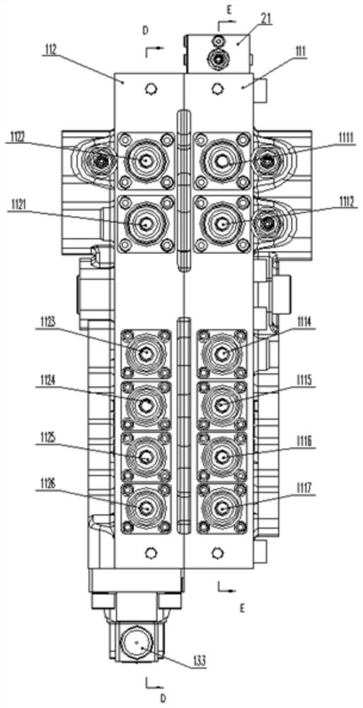 Hydraulic static pile driver and hydraulic control system thereof