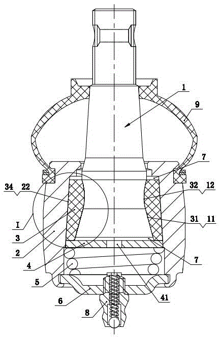 Self-compensating automotive steering mechanism