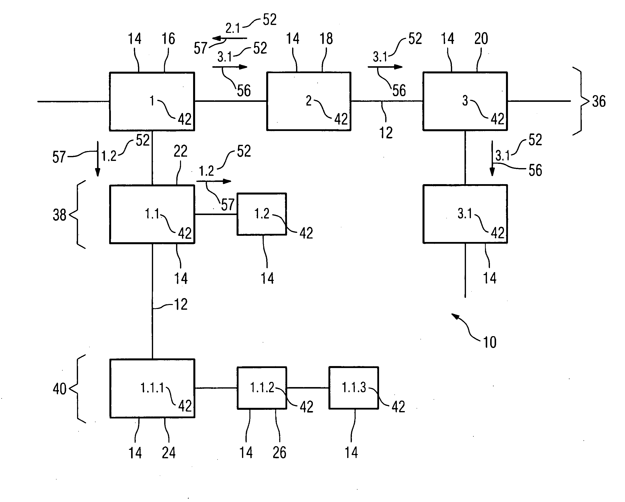 Network component, method for the operation of such a network component, and automation system with such a network component
