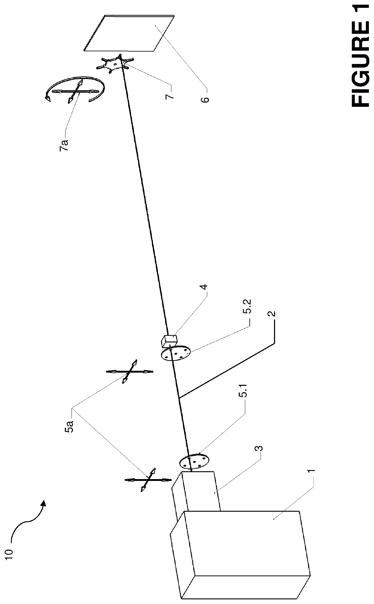 Device for adjusting and exchanging beamstops