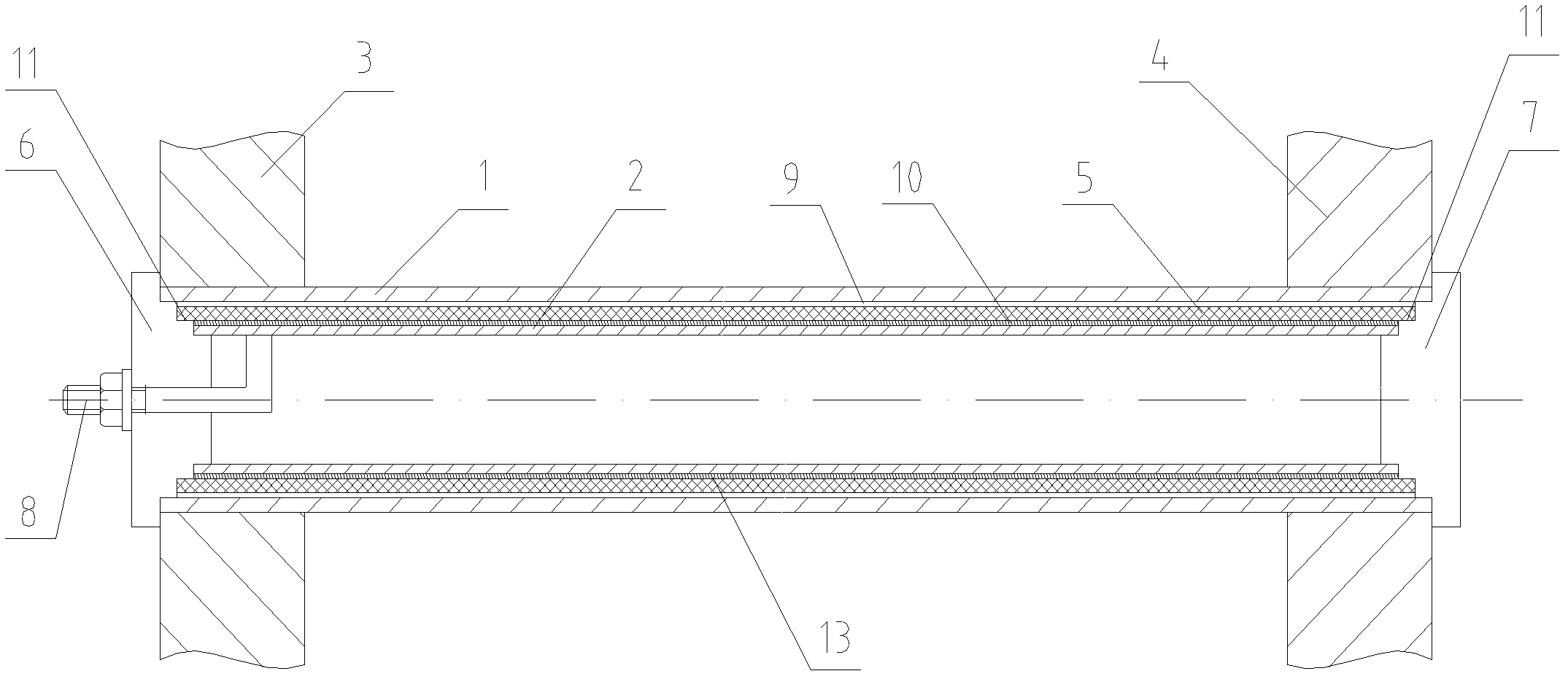 Double-air-gap ozone generating device