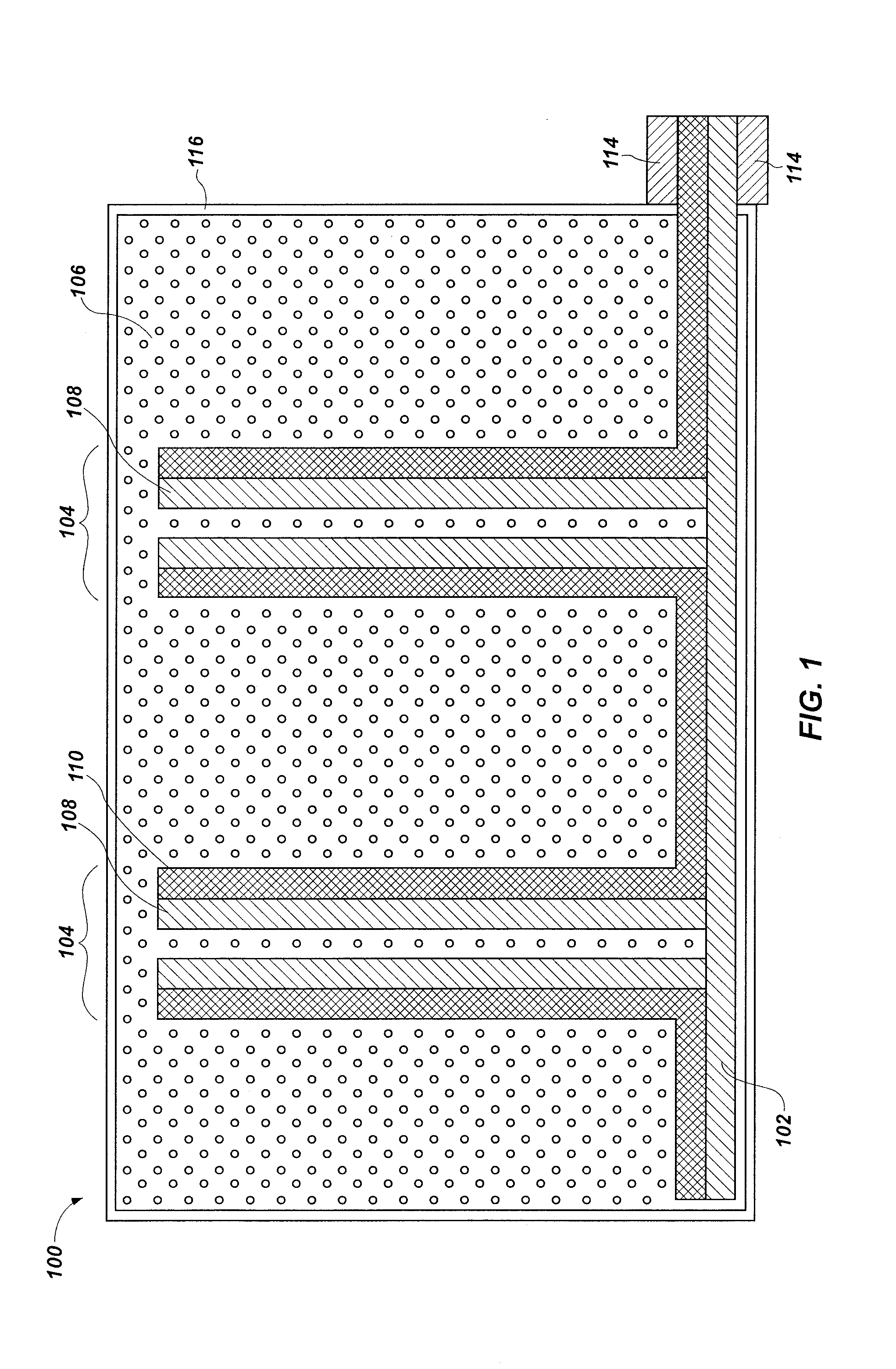 Primary voltaic sources including nanofiber schottky barrier arrays and methods of forming same