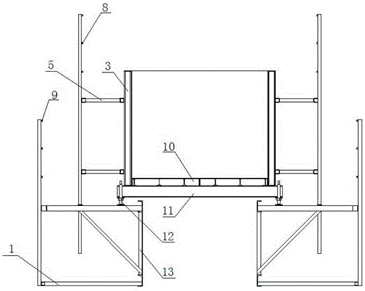 Assembly type bent cap formwork system