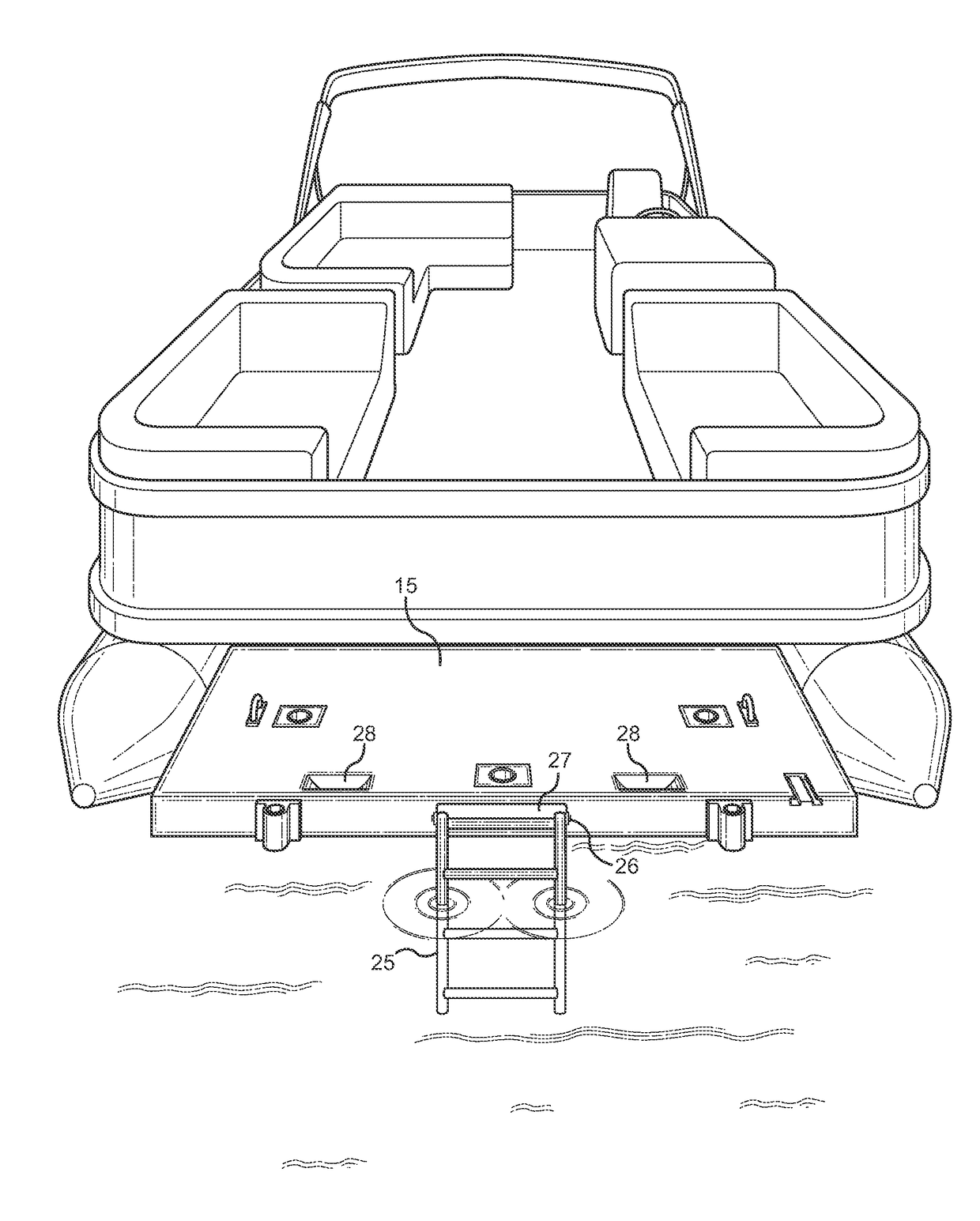 Retractable boat extension