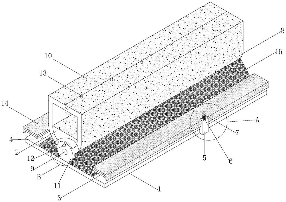 High-strength compression-resistant aluminum profile for conductor rail of high-speed rail