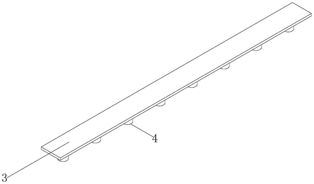 High-strength compression-resistant aluminum profile for conductor rail of high-speed rail