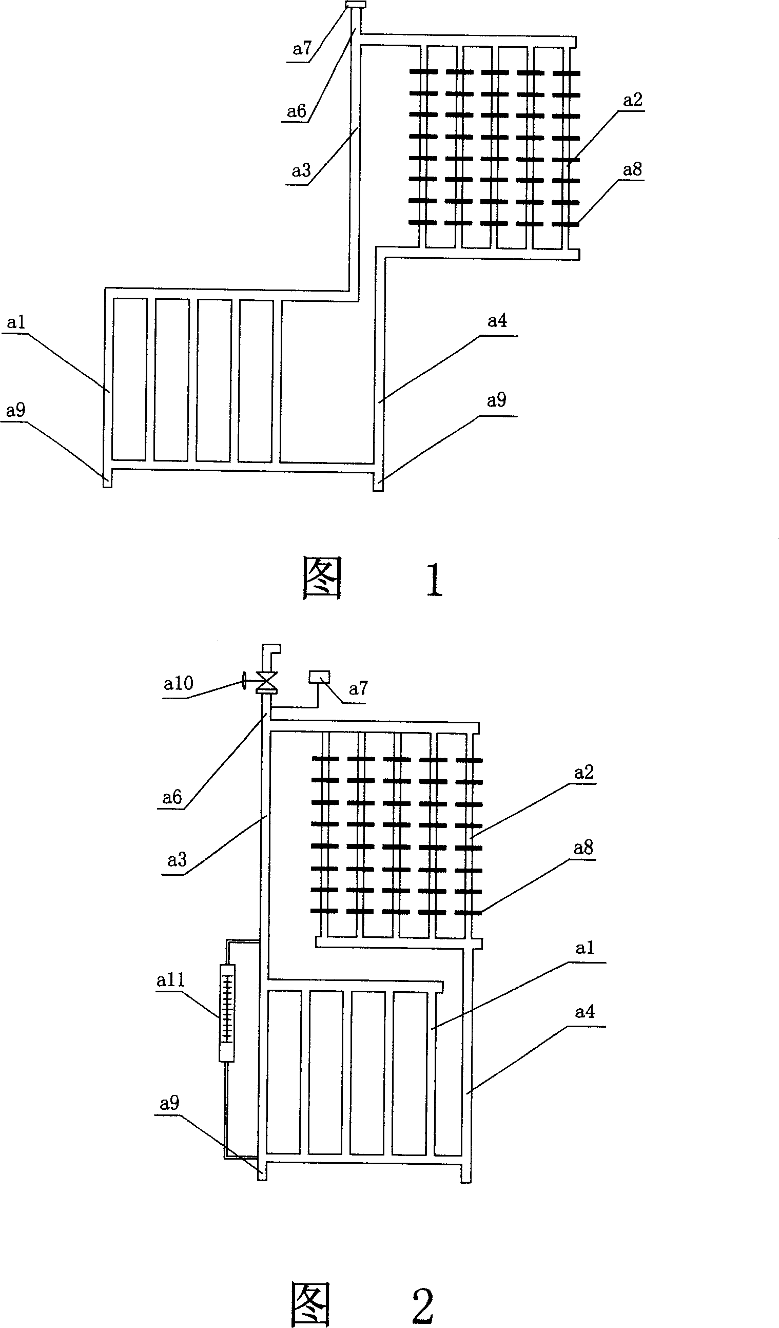 Heat pipe cold guide device and cold storage body and freezer with said device
