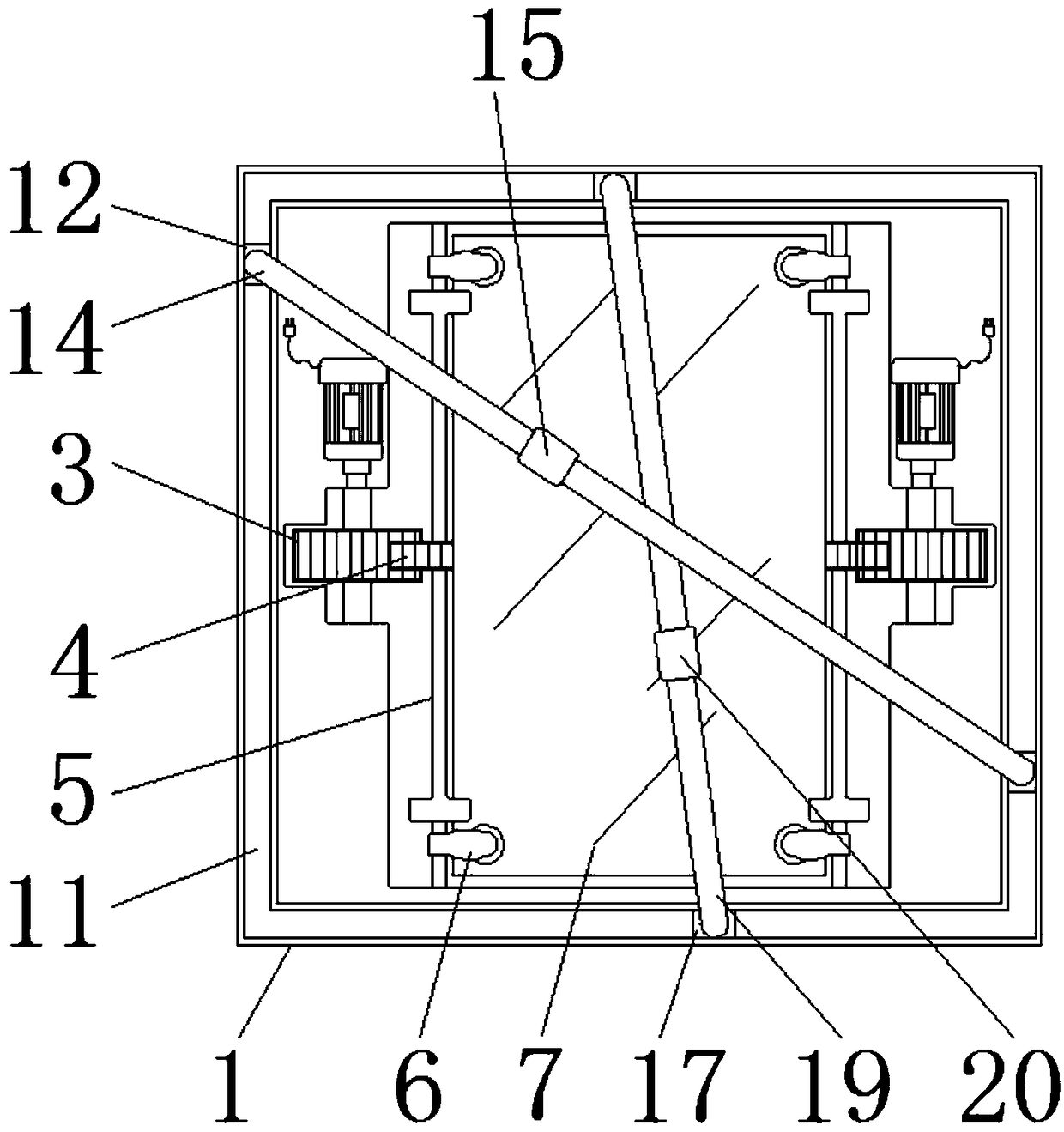 Plastic product fixing device beneficial to rapid cutting