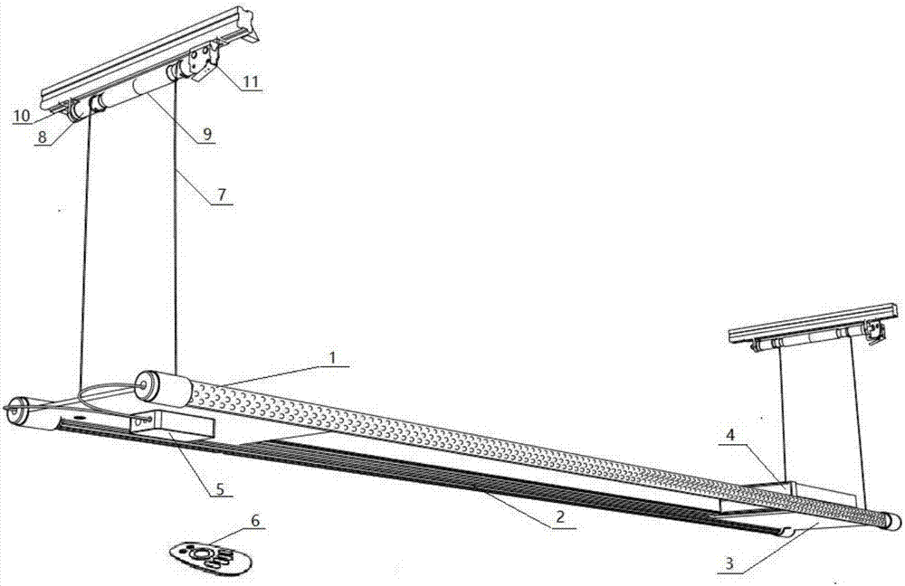 Greenhouse vine type fruit and vegetable light supplementing device and method