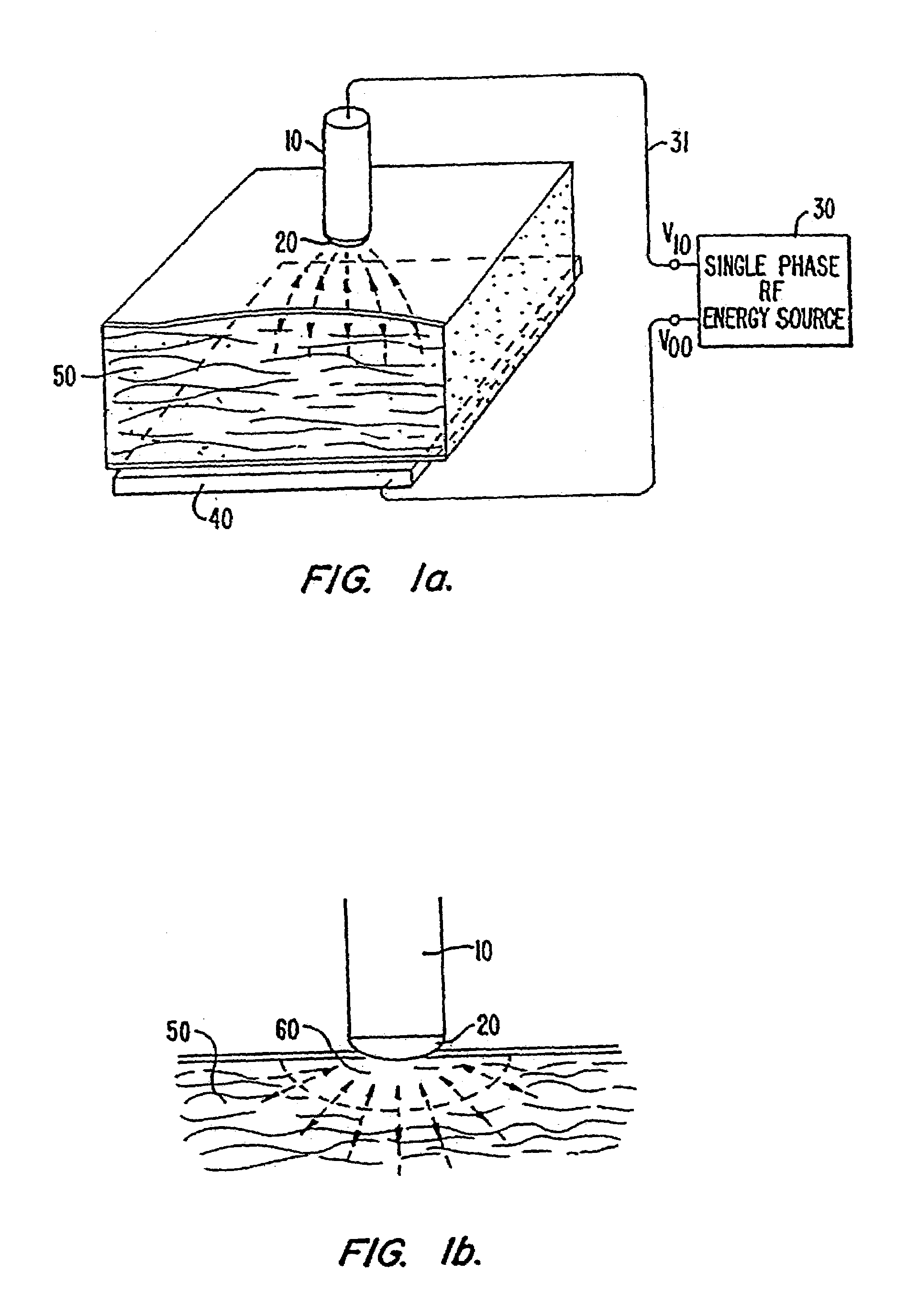 Device and method for multi-phase radio-frequency ablation