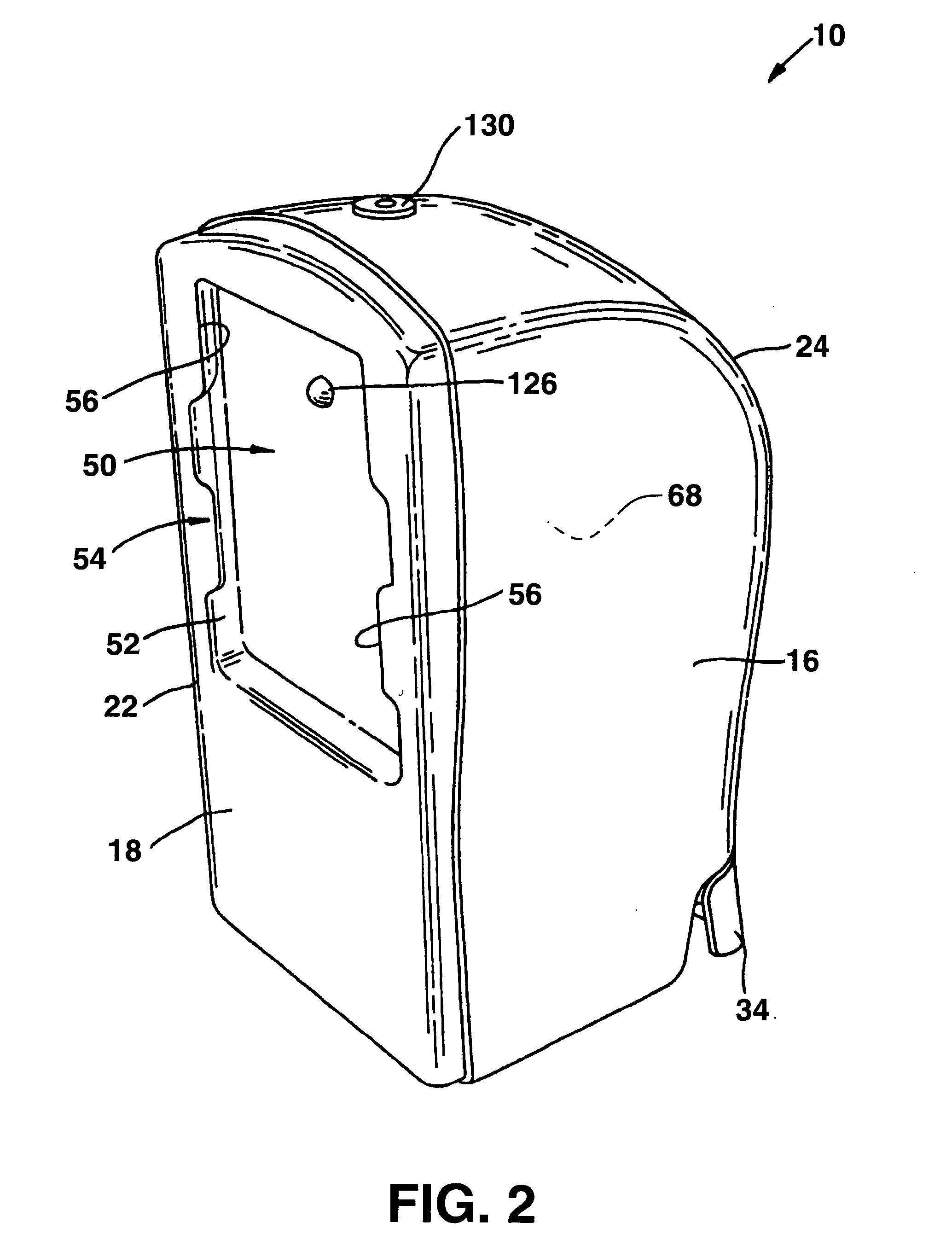 Self-contained viscous liquid dispenser with a foaming pump