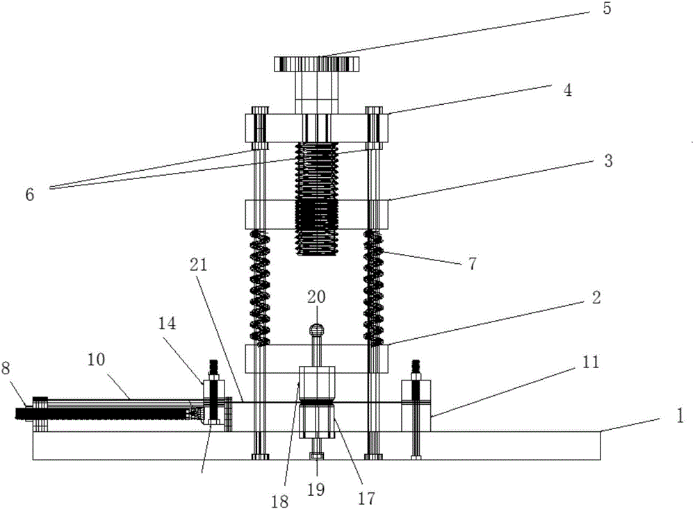 Electric strength measurement device for rubber-like materials